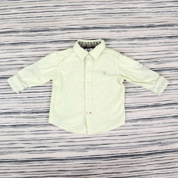 GUESS button down shirt, boy’s size 12M - Picture 1 of 4